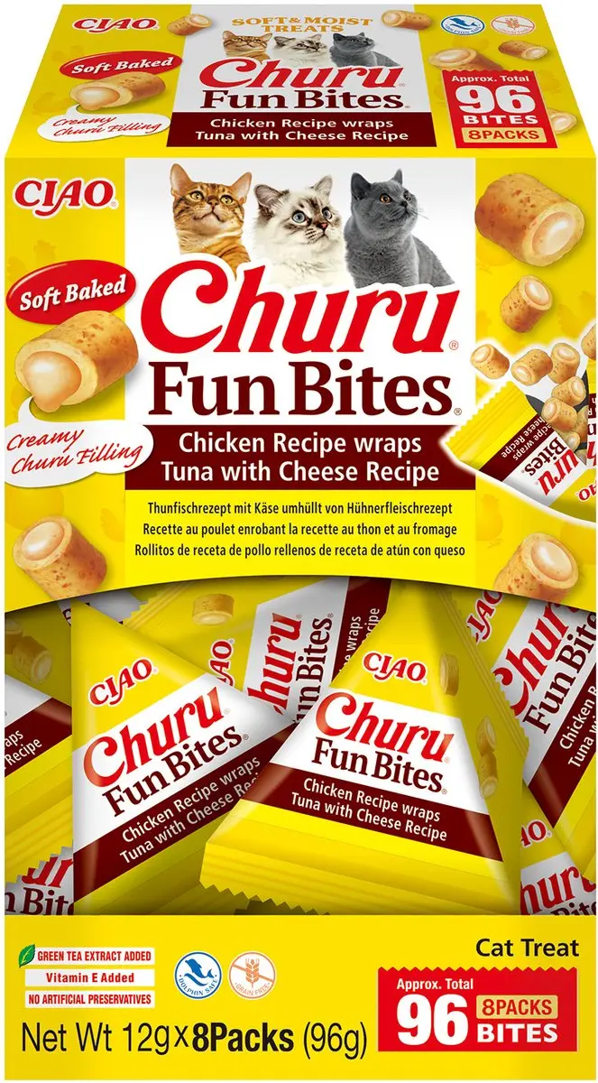 Inaba Ciao Churu Fun Bites Tonijn & Kaas