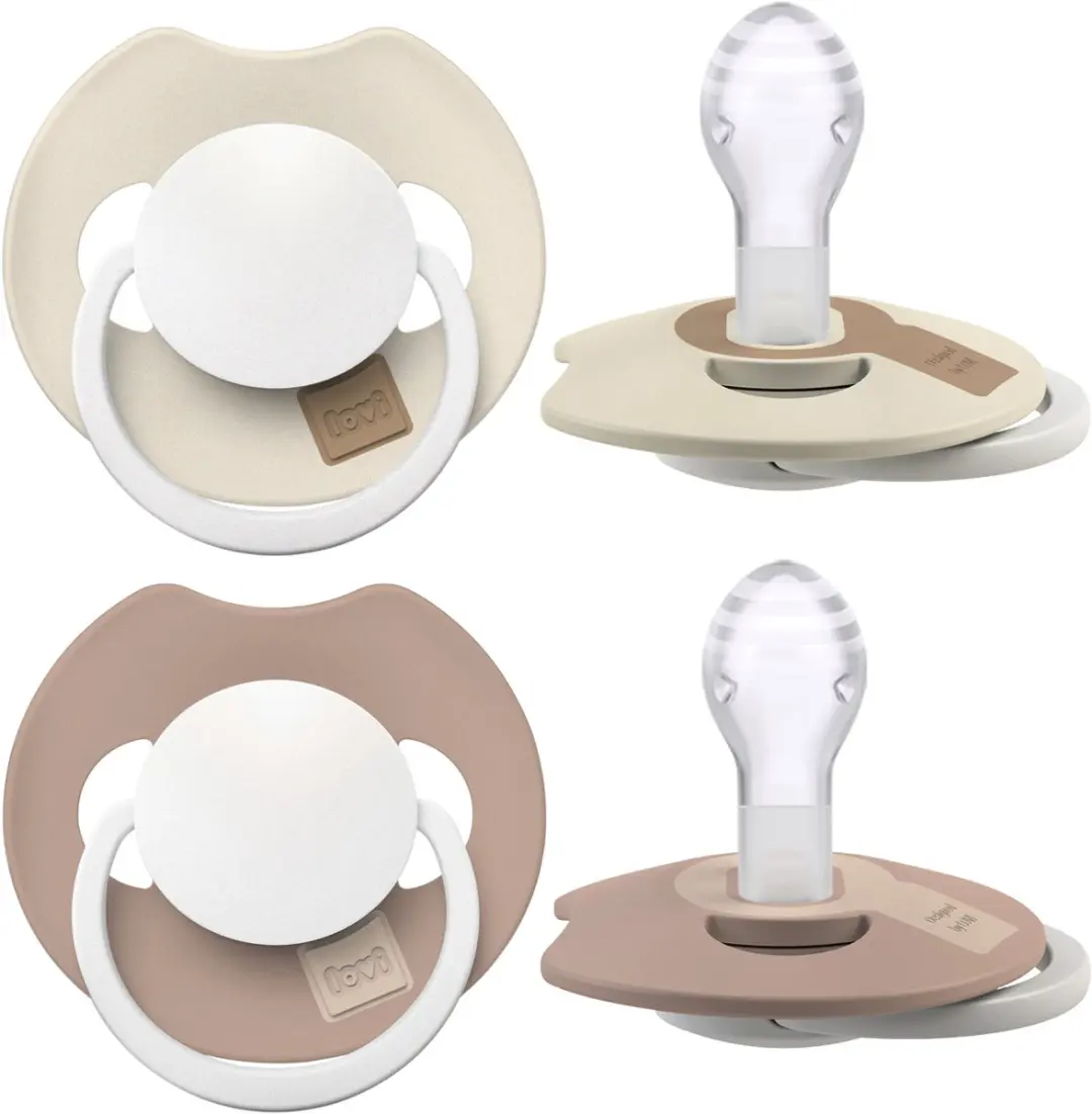 Difrax LOVI Fopspeen Dynamisch Prime Glow 18+ Maanden