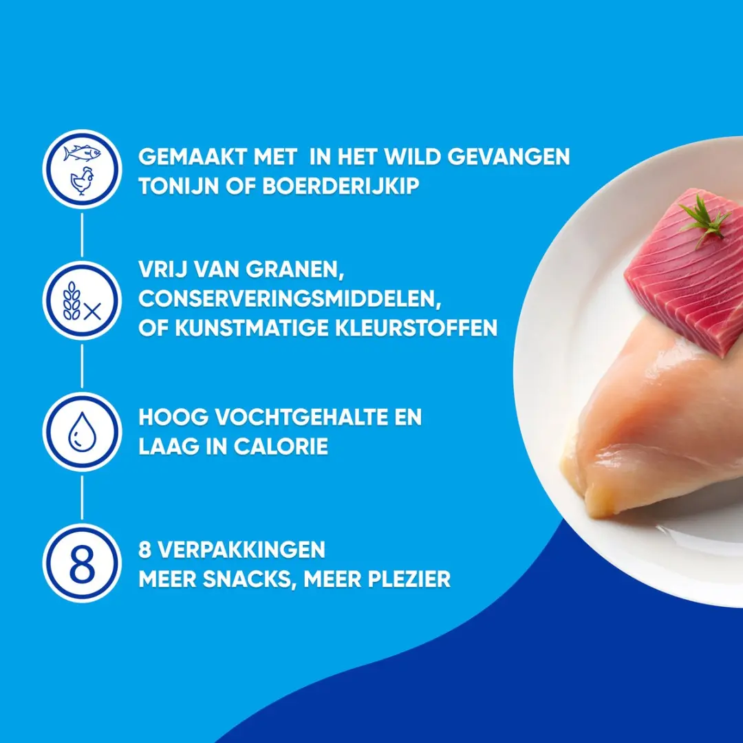 Inaba Ciao Churu Fun Bites Tonijn 8x12g