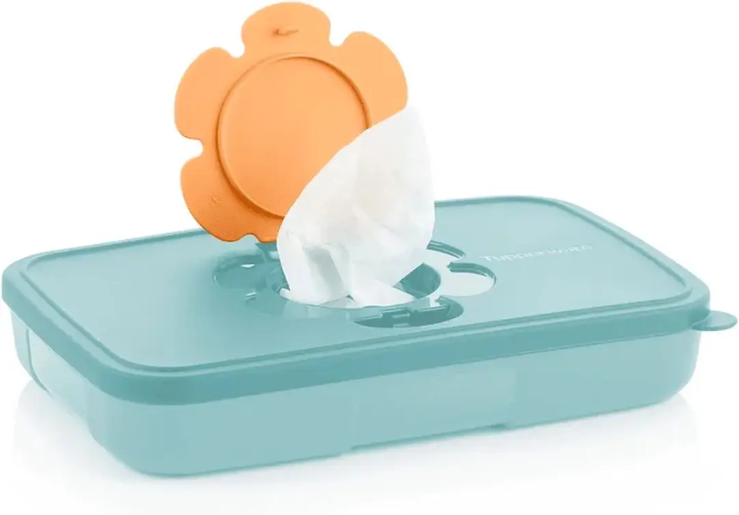 Tupperware babydoekjes doos