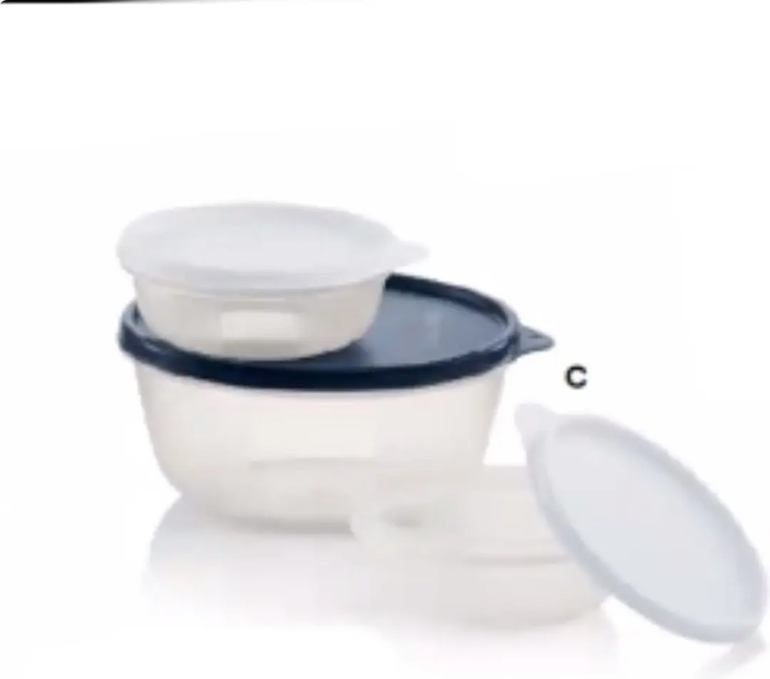 Tupperware ruimtekommenset 3-delig
