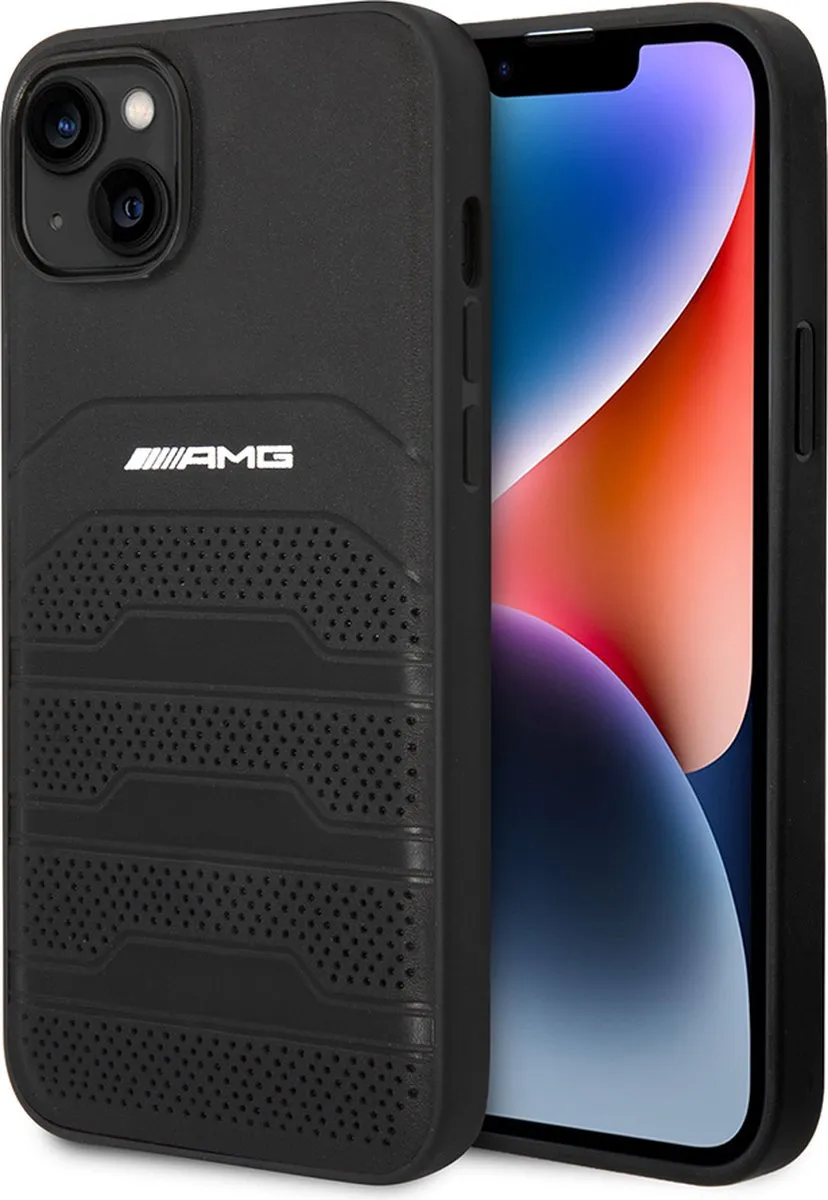 Mercedes-Benz iPhone 14 Plus Hoesje - Effen Zwart