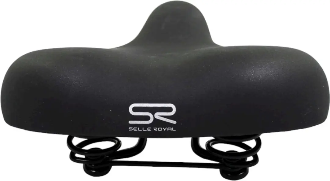 Selle Royal Witch Relaxed 8013 Fietszadel - Zwart mat