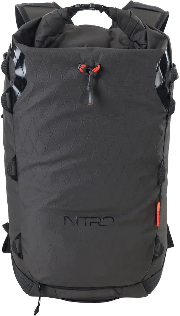 NITRO trekkingrugzak rugzak Splitpack 30 22L Raven donkergrijs