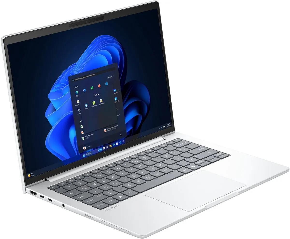 HP EliteBook 8 G1i AI Wolf Pro Security Edition - 35,6 cm WUXGA - 32GB/1TB - Zilver - afbeelding 6 van 6
