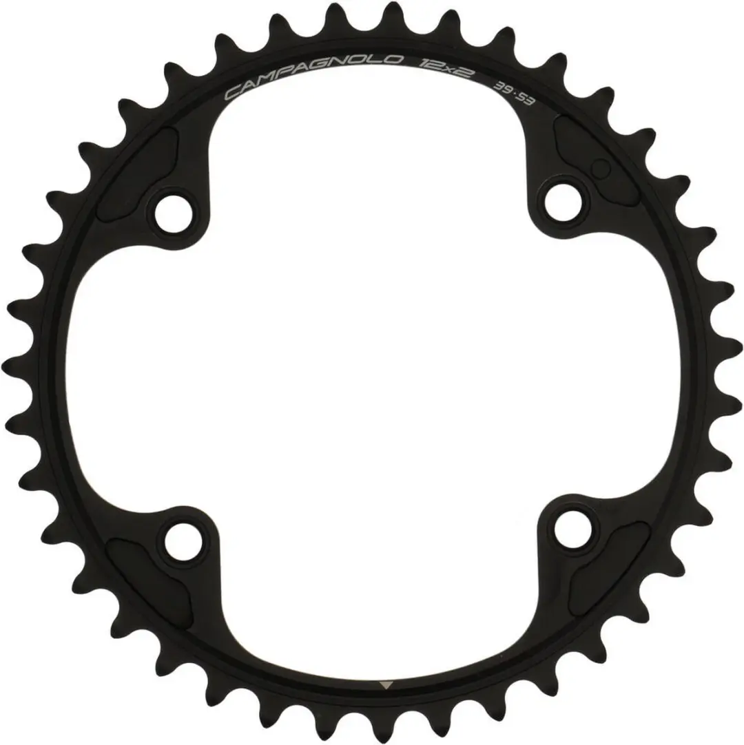 Campagnolo Super Record 39T Kettingblad - 12 Speed - Zwart