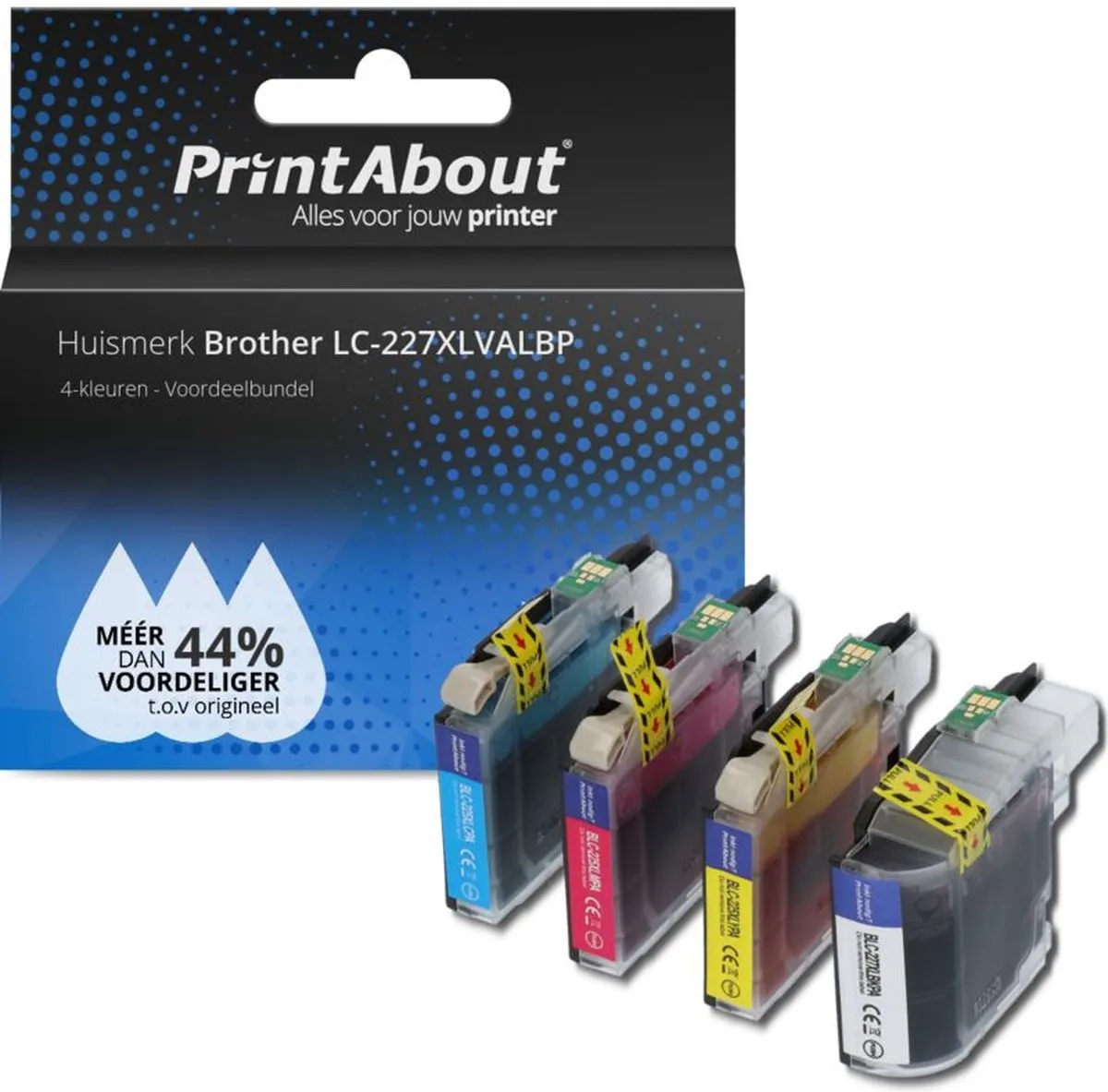 PrintAbout LC-227XLVALBP-PA2 Inktcartridge