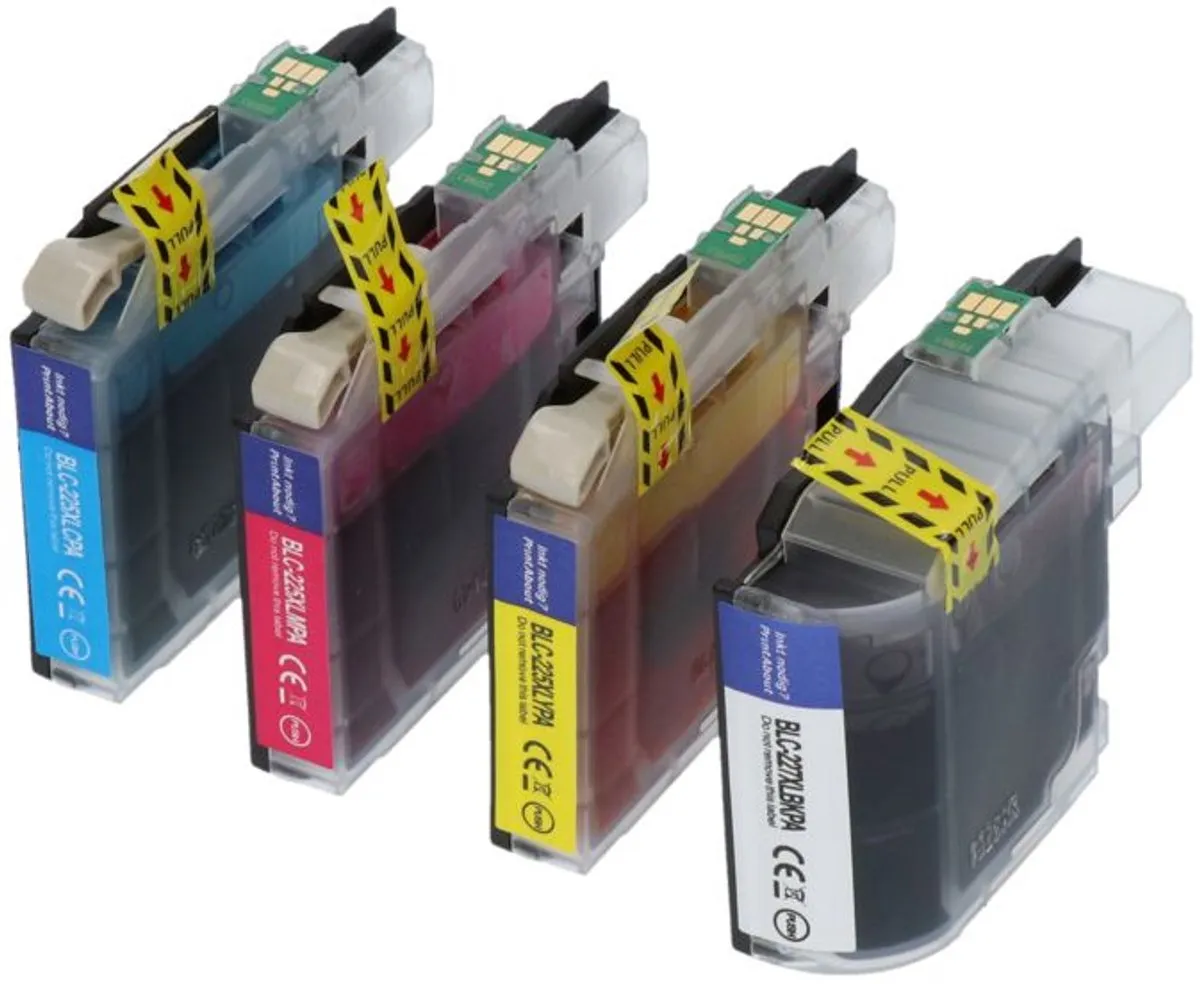 PrintAbout LC-227XLVALBP-PA2 Inktcartridge - 4 Kleuren - 6.000 pagina's