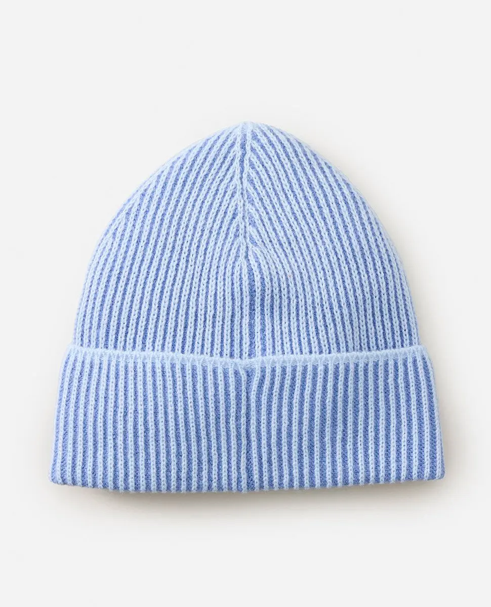 2025 Rip Curl Dames 2 Tone Ribbed Reg Beanie