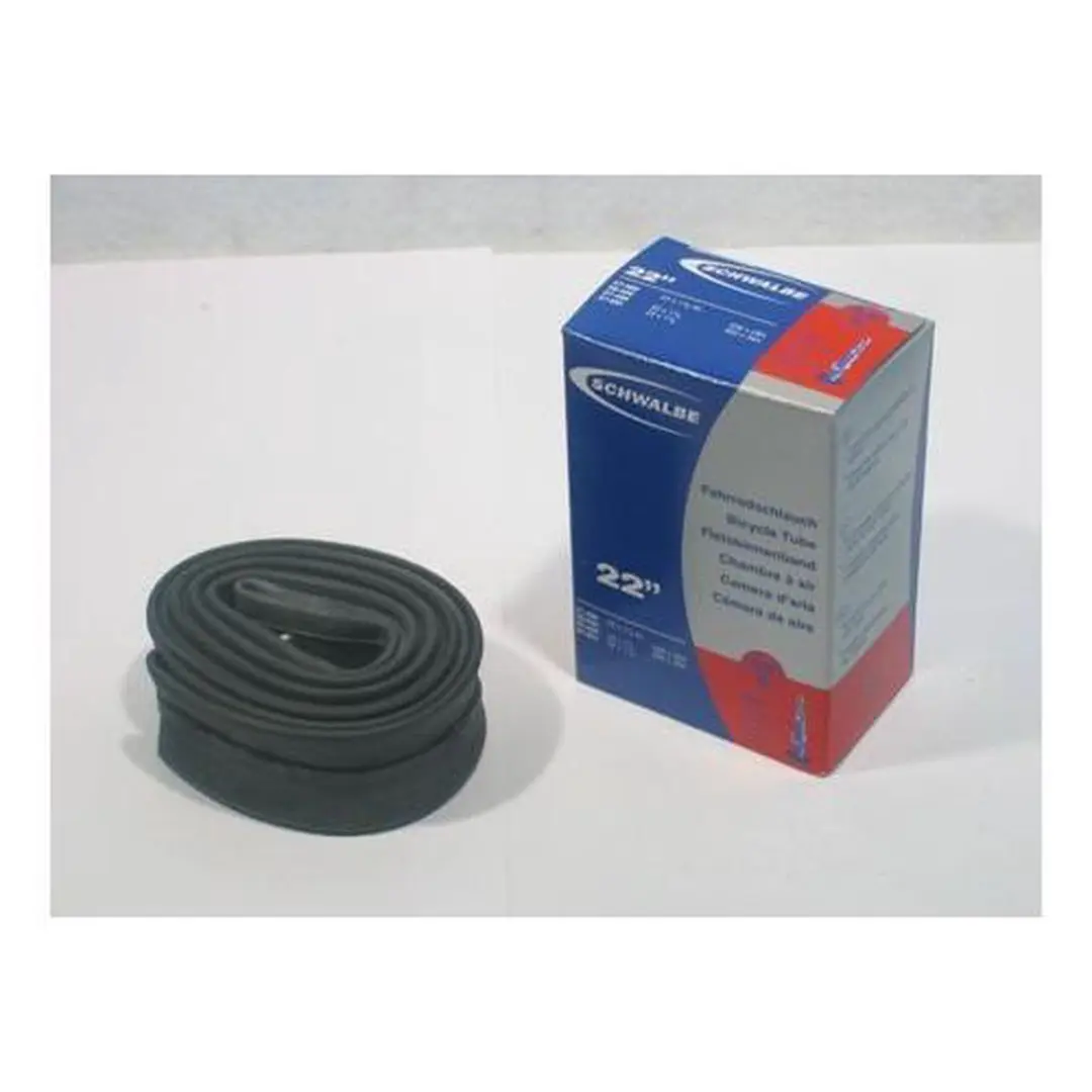 Schwalbe SV8 Binnenband 22 Inch - Frans/Presta Ventiel - Zwart