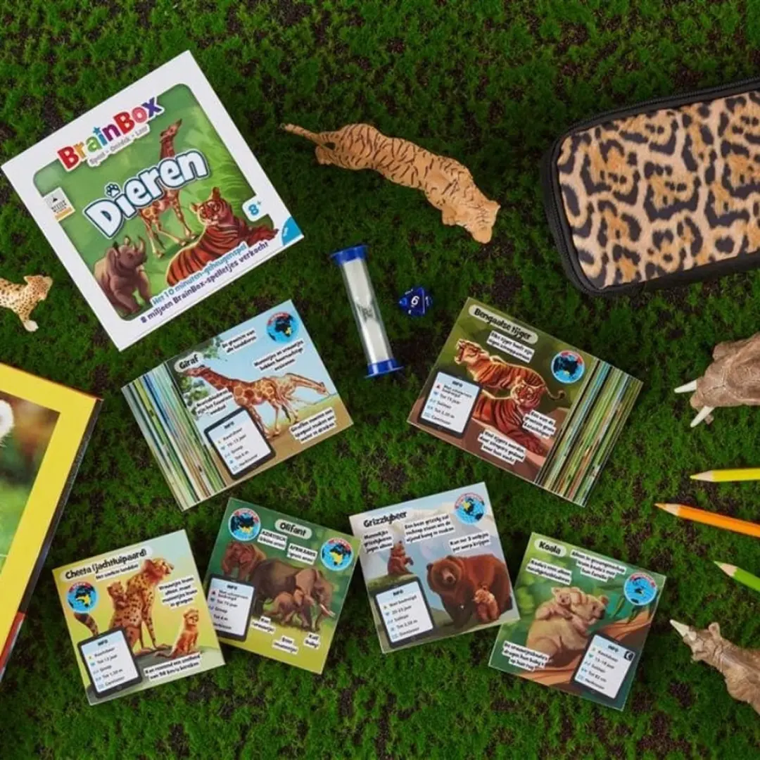 BrainBox Dieren Bordspel - 1 tot 6 spelers