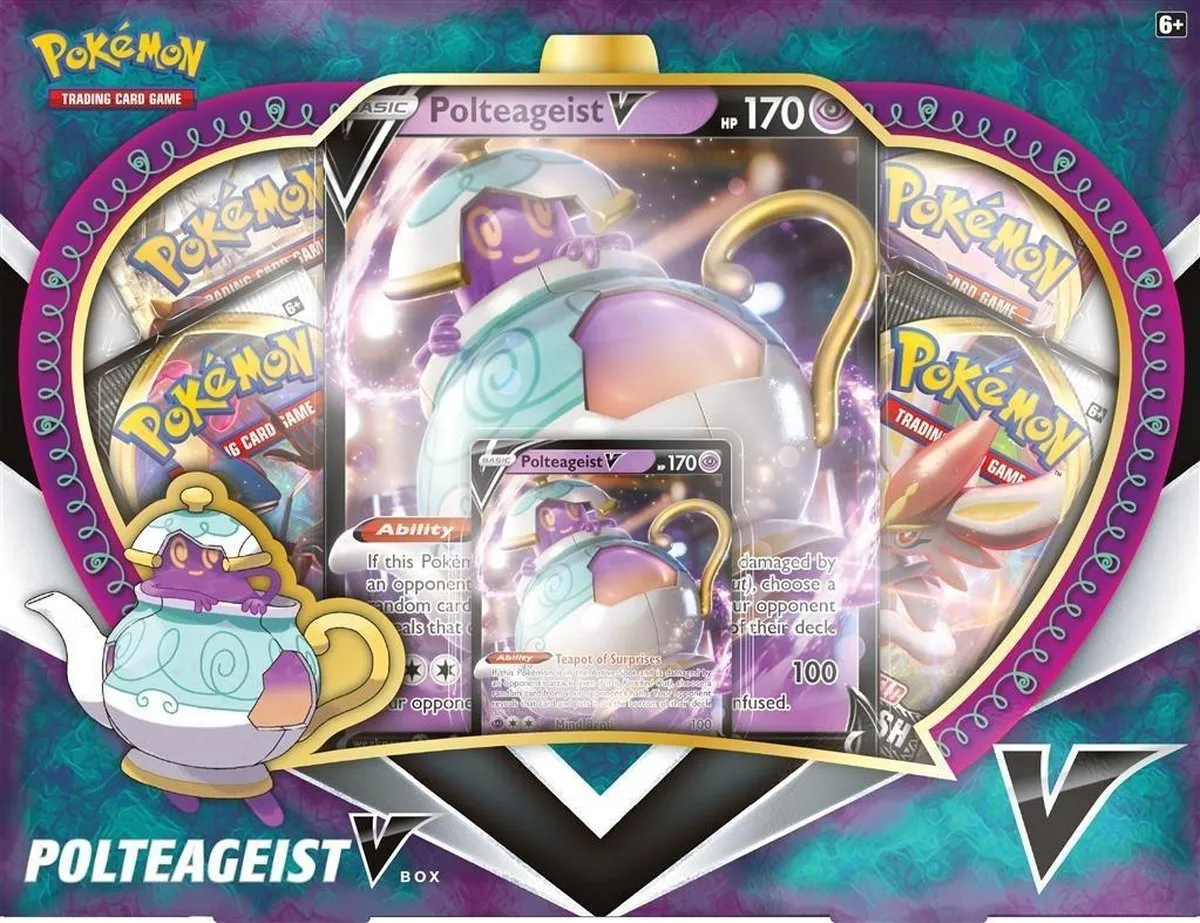 Pokémon Polteageist V Box - Kaarten
