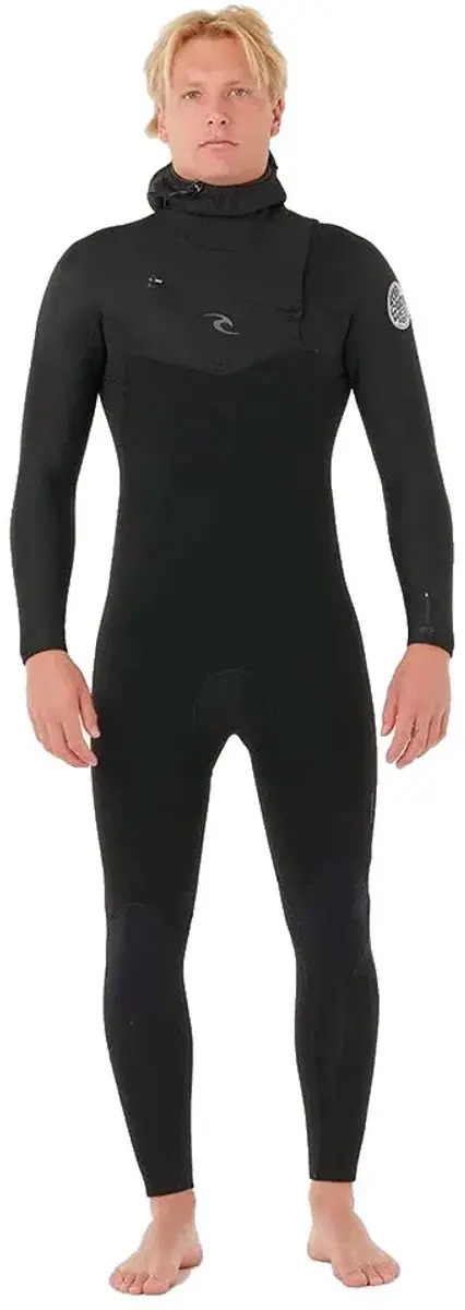 2025 Rip Curl Heren Dawn Patrol 6/4mm Met Capuchon Borst Ritssluiting
