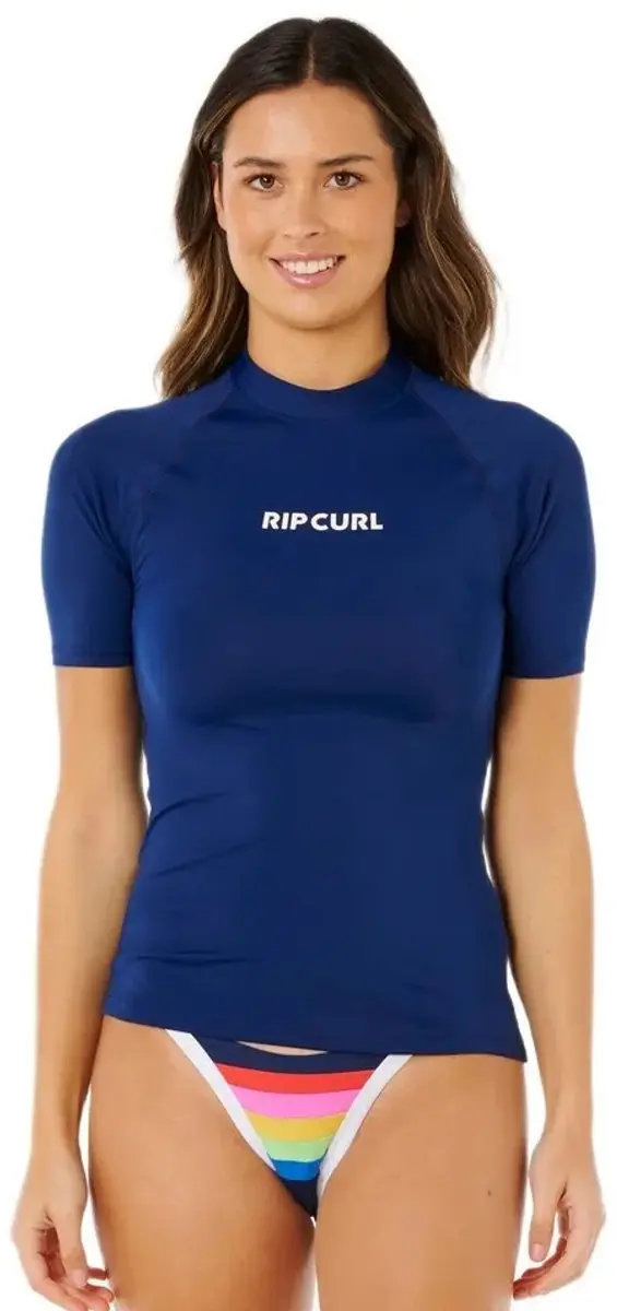 2026 Rip Curl Dames Klassiek Surfshirt Met Korte Mouwen En UPF-lycra V
