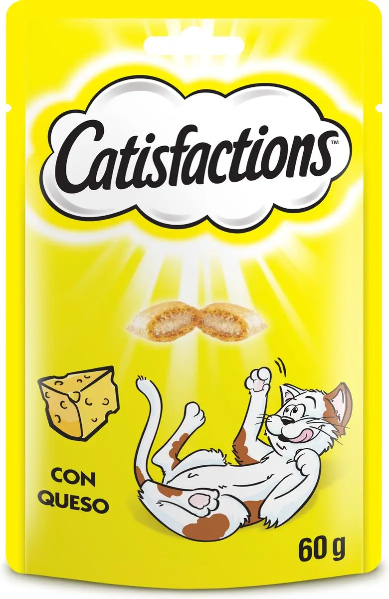 Catisfactions Kattensnoepjes Kaas - 60g