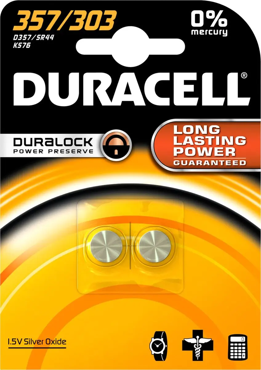 Duracell Knoopcel 357/303