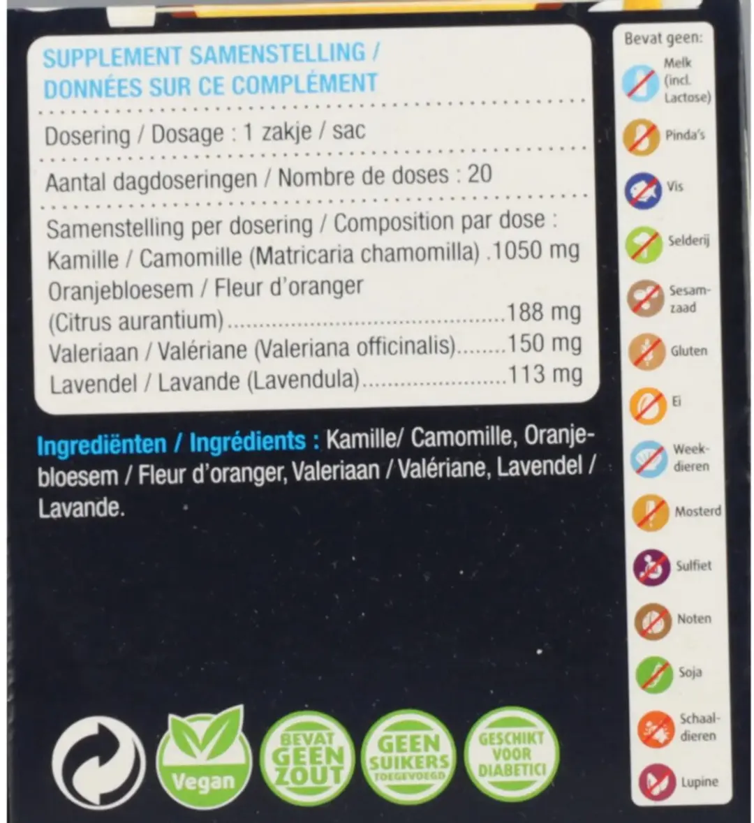 Lucovitaal Slaap Thee Vegan - 20 Stuks