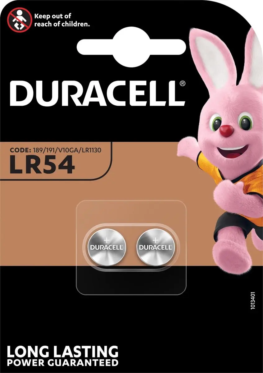 Duracell Electronics LR54 2CT