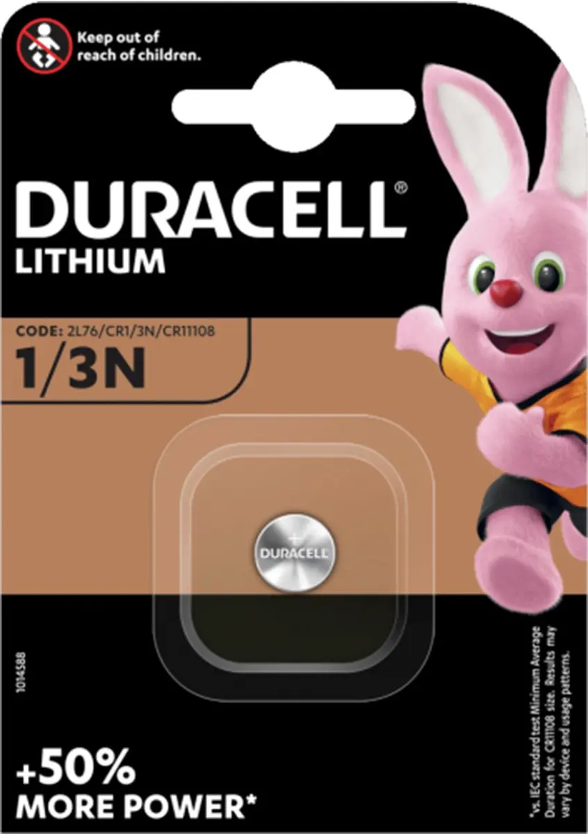 Duracell Photo 1/3N 170mAh Accu