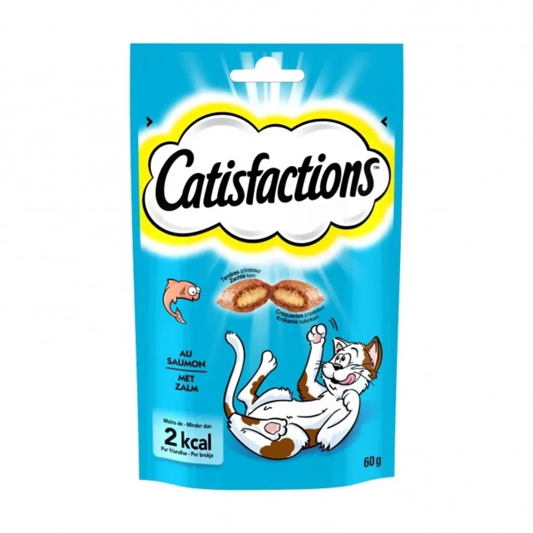 Catisfactions Zalm 60g - 6 Stuks