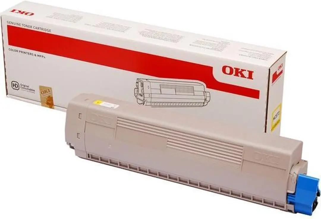 OKI 44844509 Tonercartridge Geel