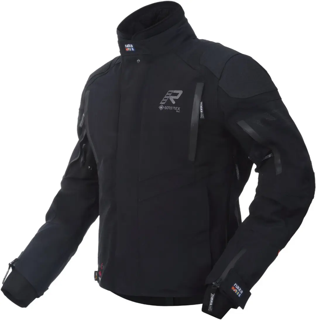 Rukka Shield-R Zwart Textiele Motorjas