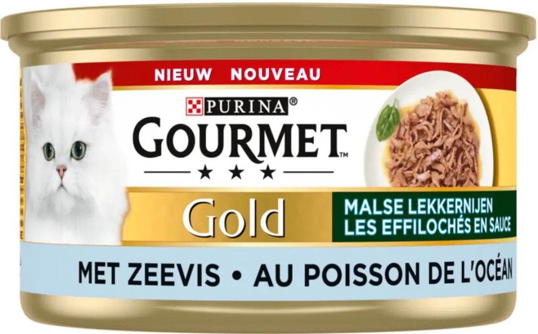 Gourmet Gold Blik Malse Zeevis 85g