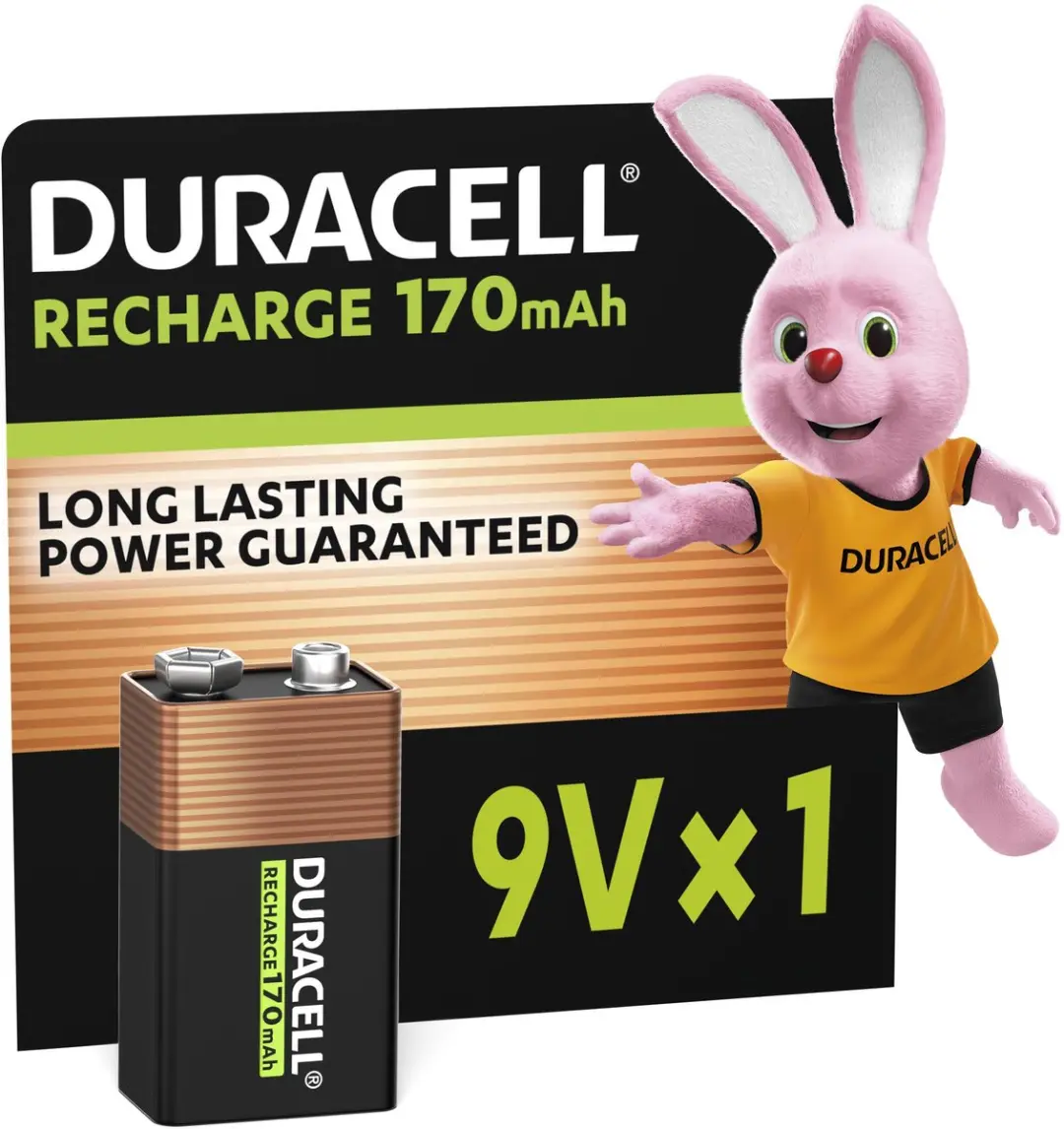 Duracell Oplaadbare 9V batterijen