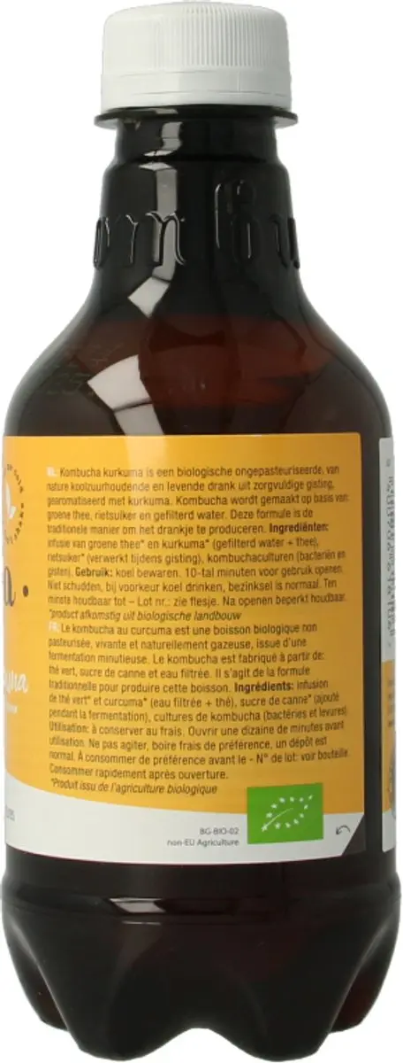 Purasana Kombucha Curcuma 330ml