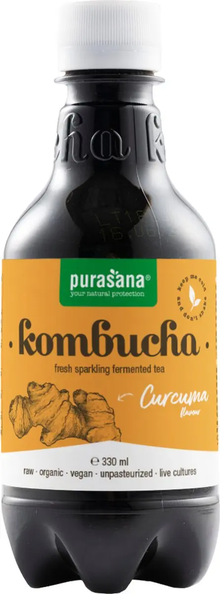 Purasana Kombucha Curcuma 330ml