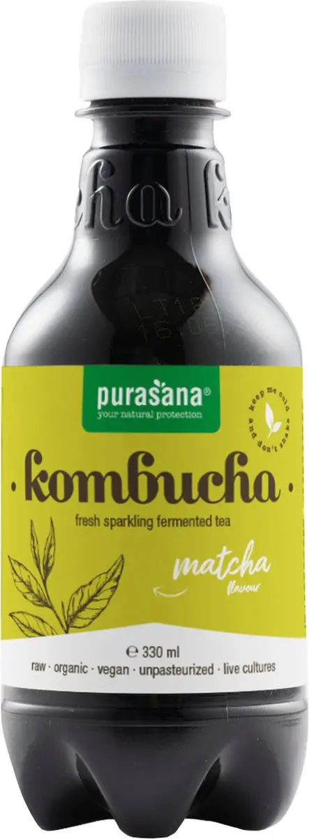 Purasana Kombucha Matcha 330ml