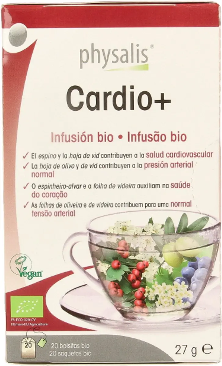 Physalis Cardio + Infusie Bio 20 Stuks