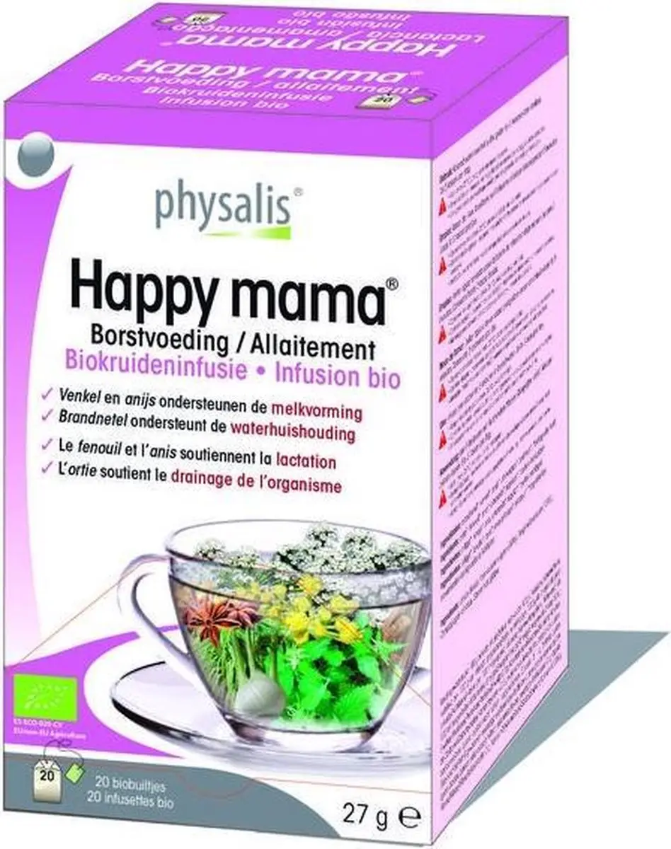 Physalis Happy Mama Bio Thee 20 Zakjes