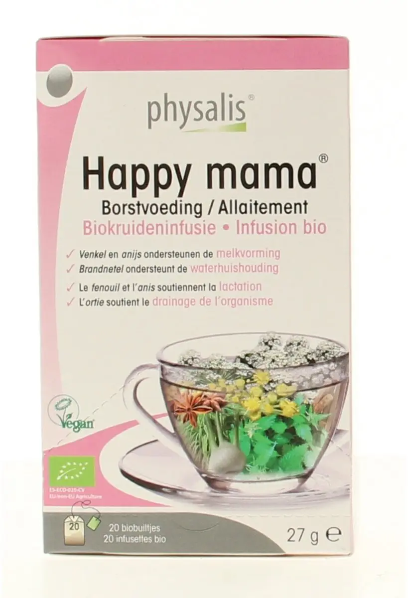 Physalis Happy Mama Bio Thee 20 Zakjes