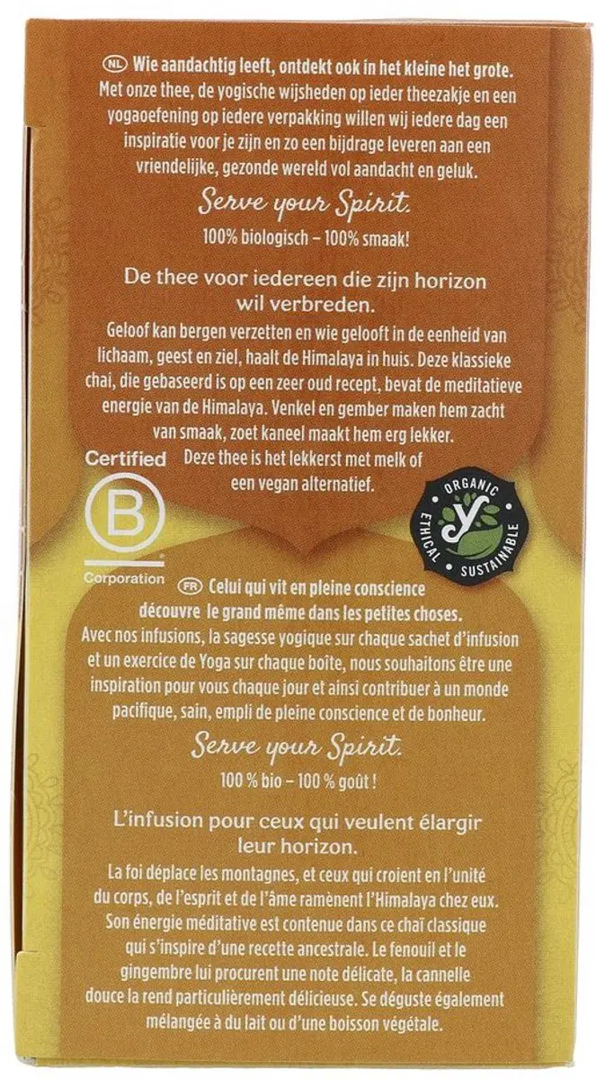 Yogi Tea Himalaya Biologisch Kruidenthee 17 Zakjes - 34g
