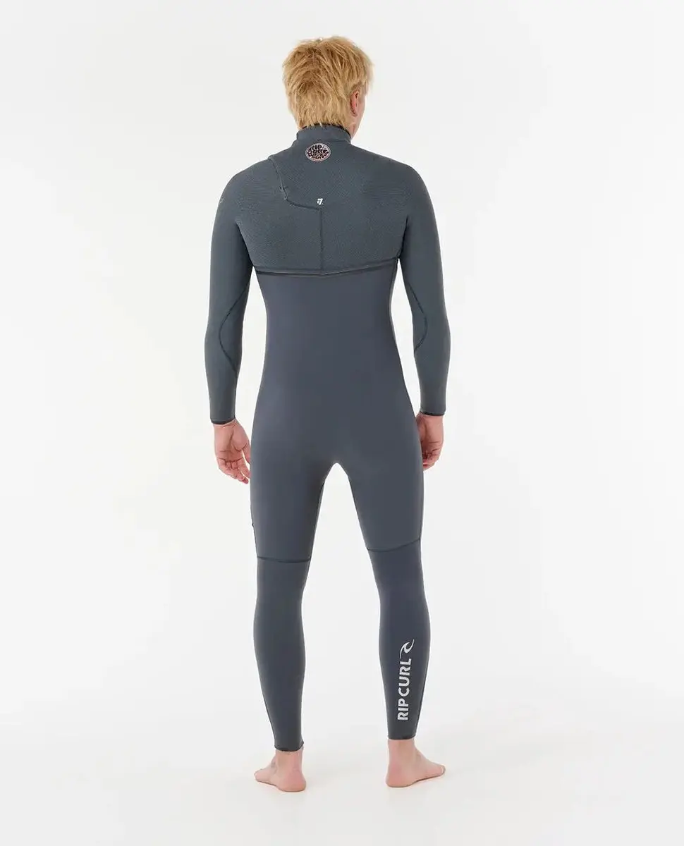 2026 Rip Curl Heren E-Bomb 4/3mm Ritssluiting-vrij Wetsuit