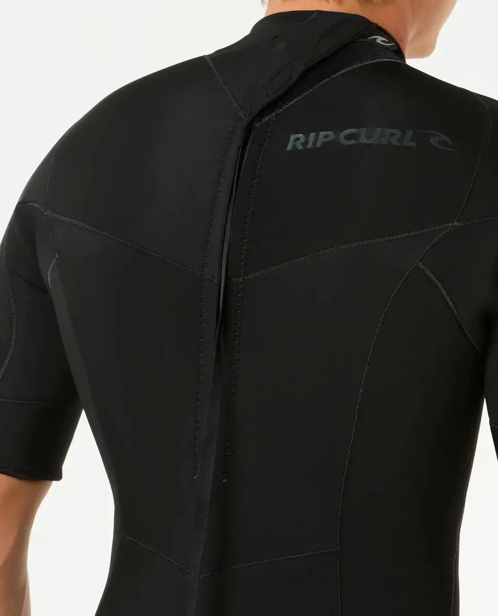 2025 Rip Curl Heren Dawn Patrol 2mm Rug Ritssluiting Shorty Wetsuit 11