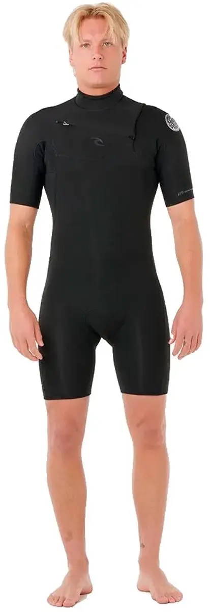 2026 Rip Curl Heren Dawn Patrol 2mm Borst Ritssluiting Lentepak Wetsui