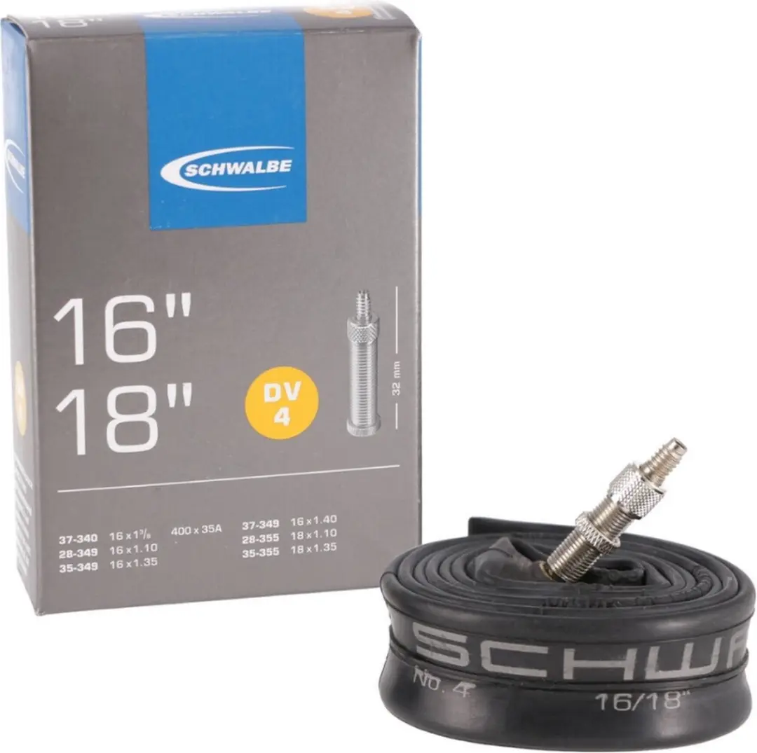Binnenband Schwalbe DV4 16-18 / 28/37-340/355 - 32mm ventiel