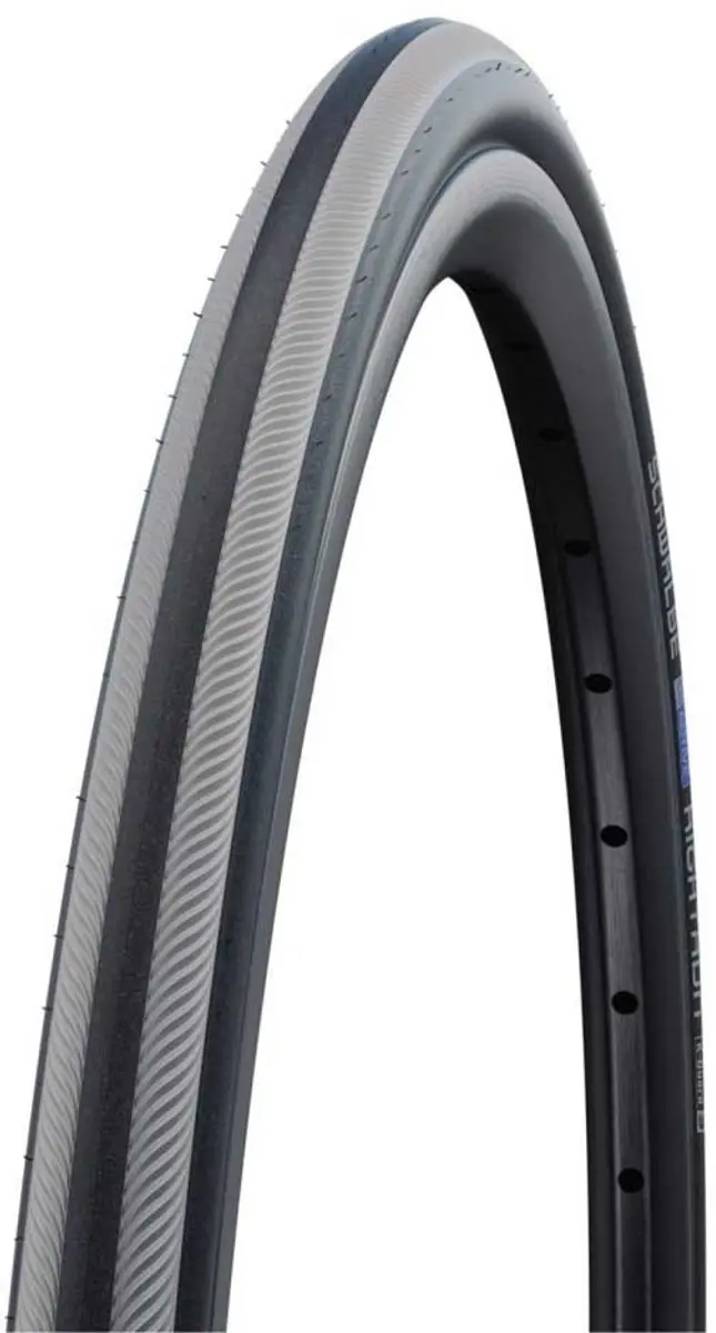 Schwalbe Rightrun Hs387 22´´ X 1.00 25-501 Stevige Urbanband Zwart 22´´ x 1.