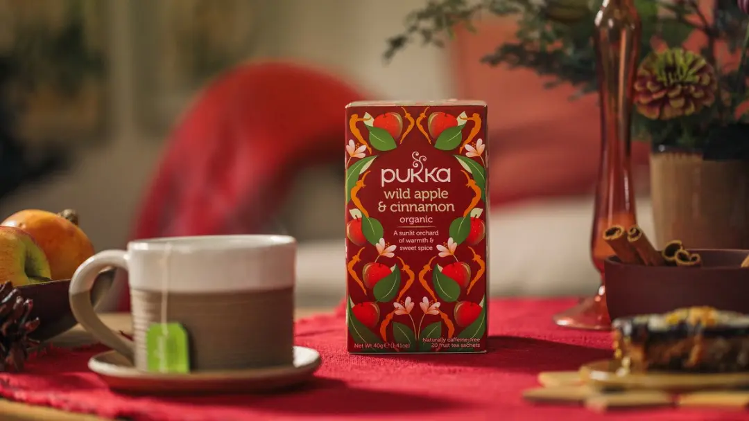 Pukka Wild Apple Cinnamon Biologische Thee 20 Zakjes