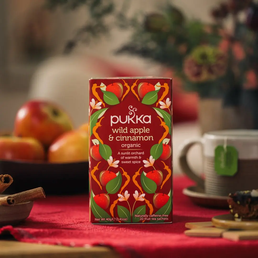 Pukka Wild Apple Cinnamon Biologische Thee 20 Zakjes