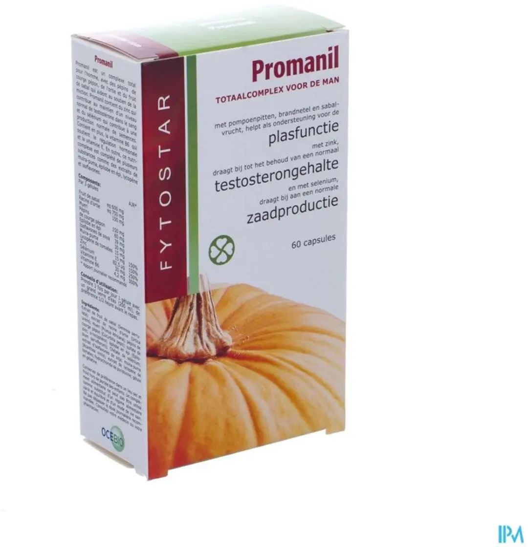 Fytostar Promanil Totaalcomplex 60 Capsules