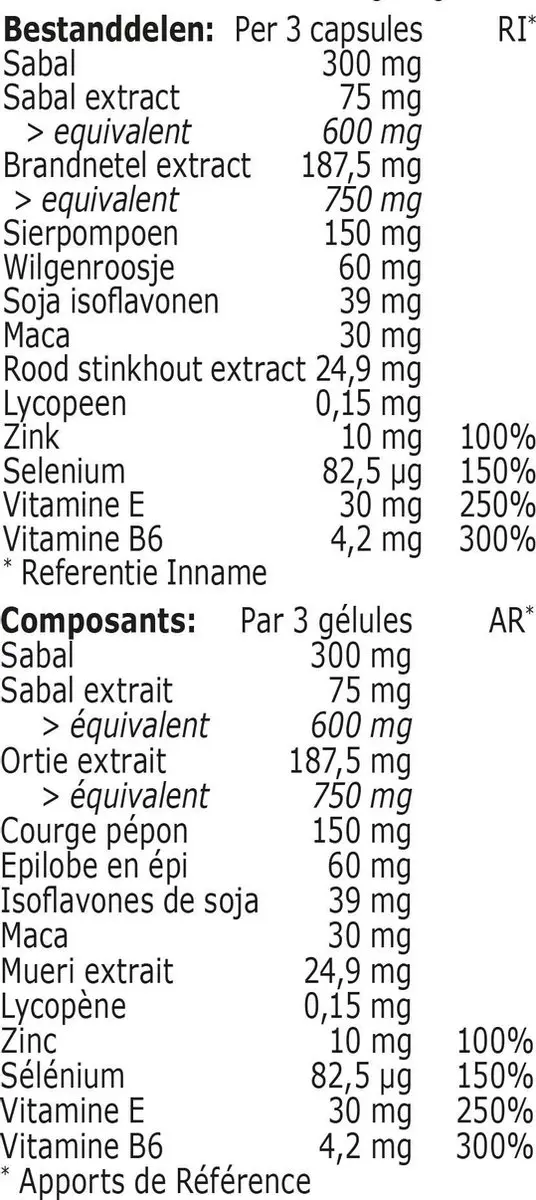 Fytostar Promanil Totaalcomplex 60 Capsules