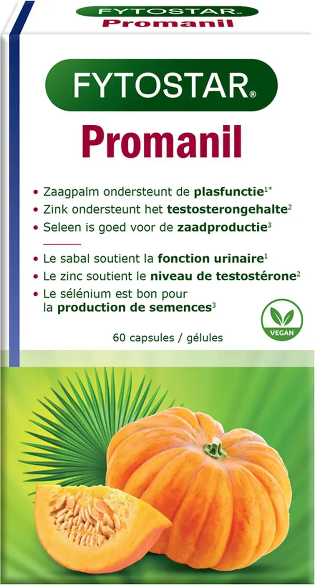 Fytostar Promanil Totaalcomplex 60 Capsules