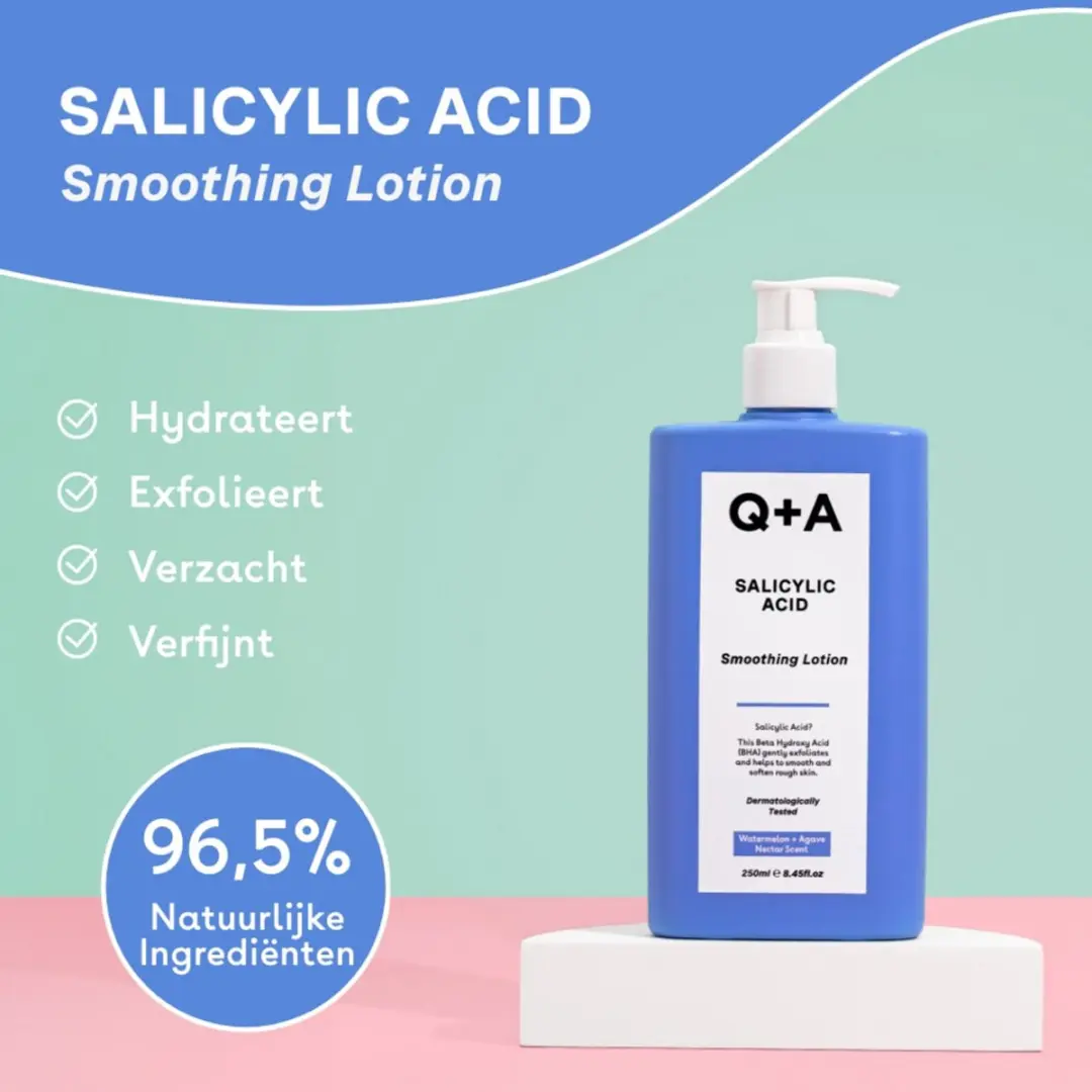 Q+A Salicylzuur Smoothing Lotion 250ml