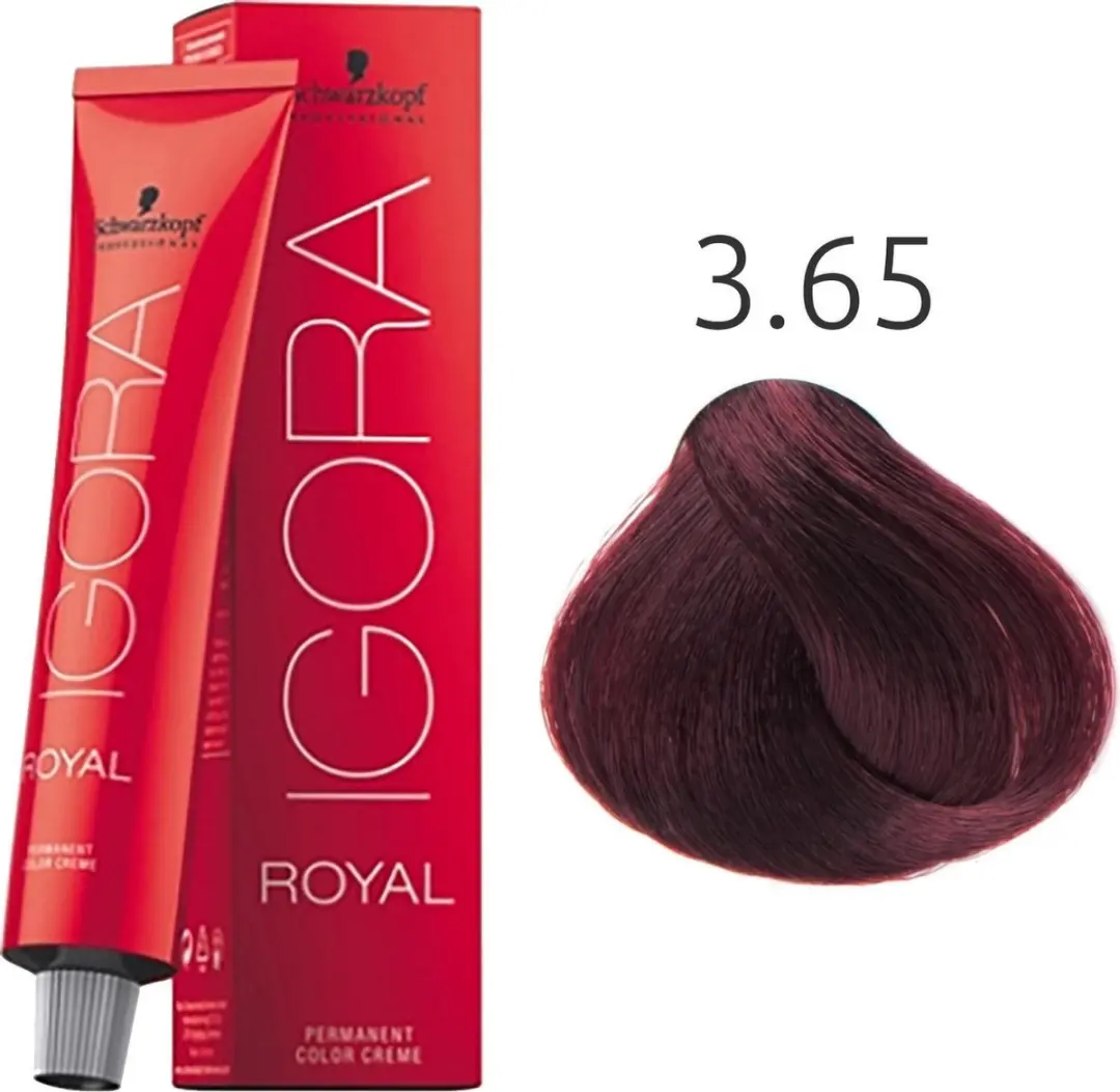 Schwarzkopf Igora Royal 60ml Kleurspoeling 3-65