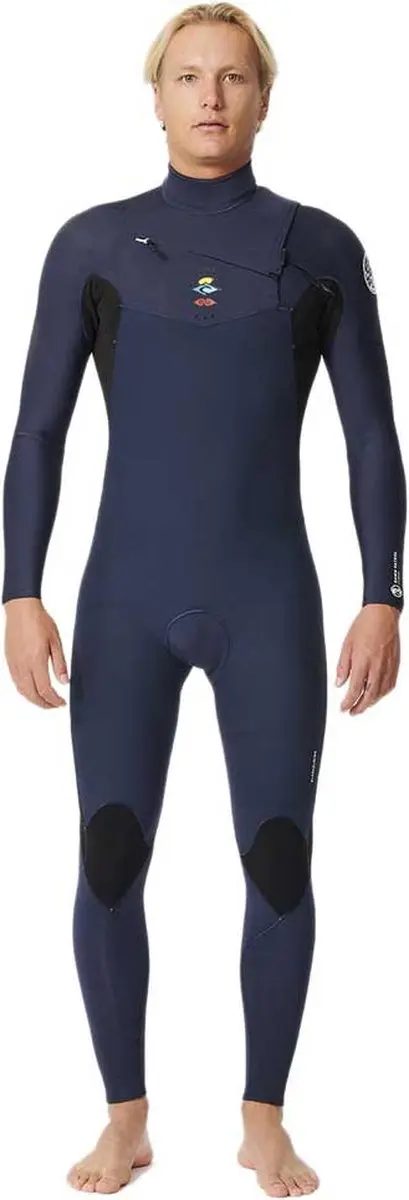 Rip Curl Heren Dawn Patrol 4/3mm Borst Ritssluiting Wetsuit 157MF