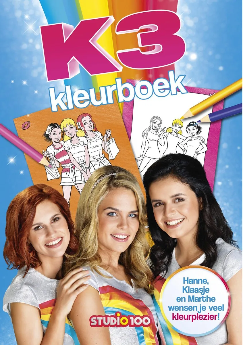 Studio 100 K3 Kleurboek