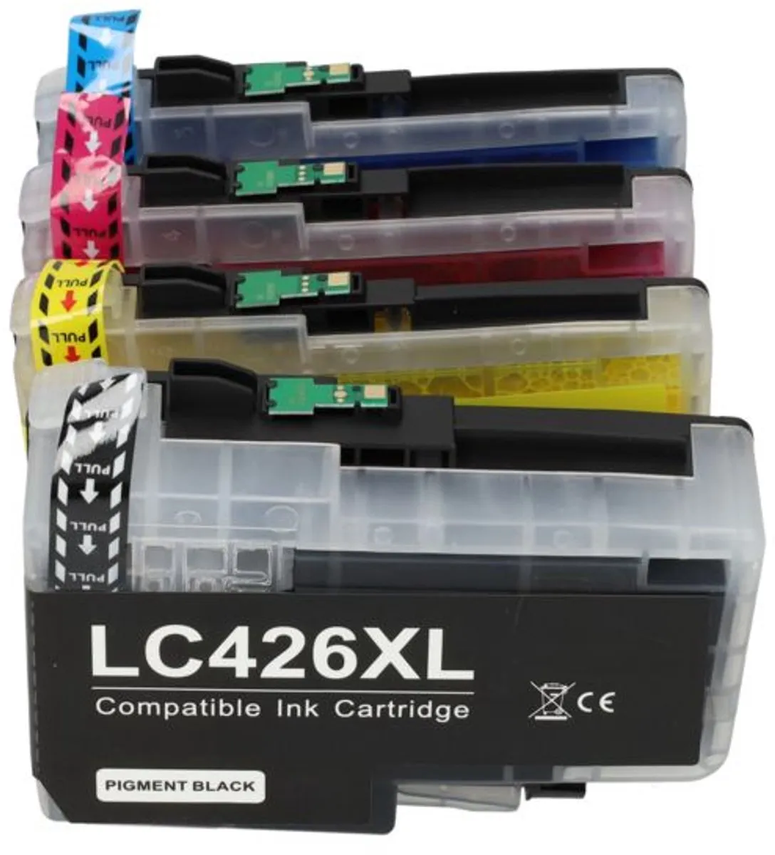PrintAbout LC-426XLVAL Inktcartridge 4-kleuren - XL - 23100 pagina's - o.a. Brother